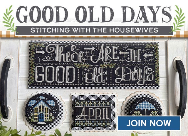 Good Old Days Cross Stitch Pattern Club