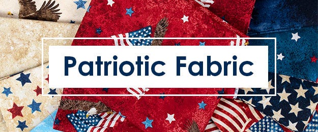Patriotic Quilt Fabric